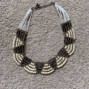 Boho beaded necklace